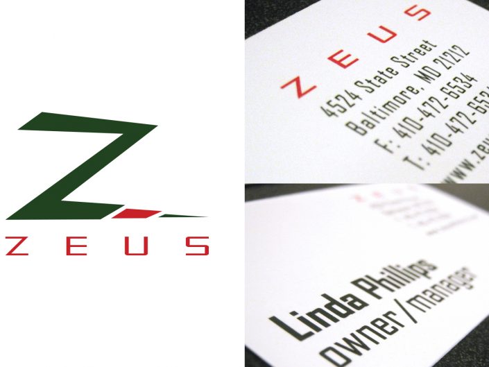 Zeus Athletics Branding